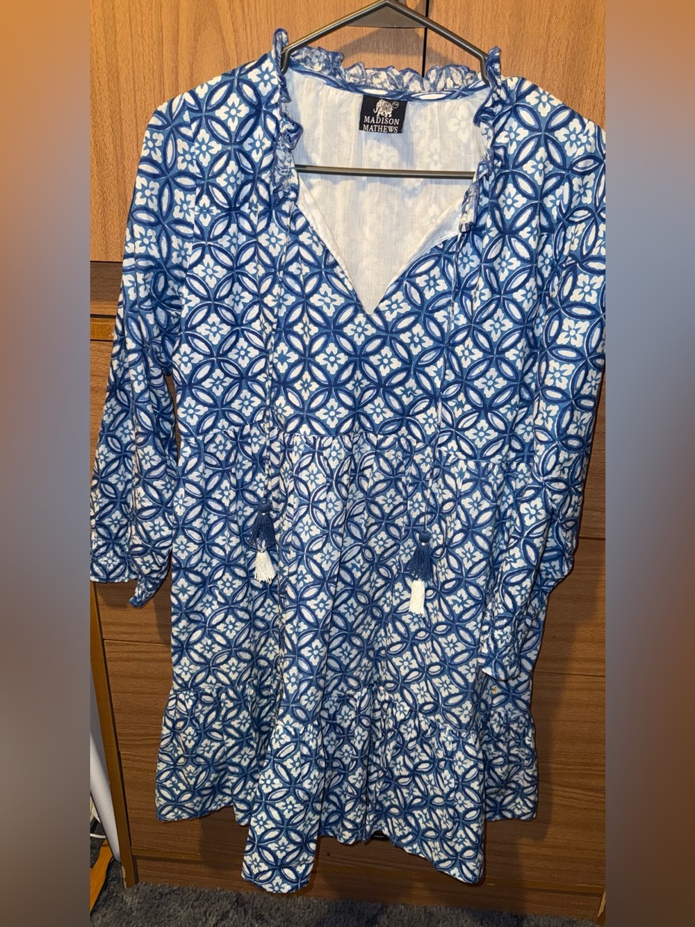 Madison Mathew’s cotton dress
